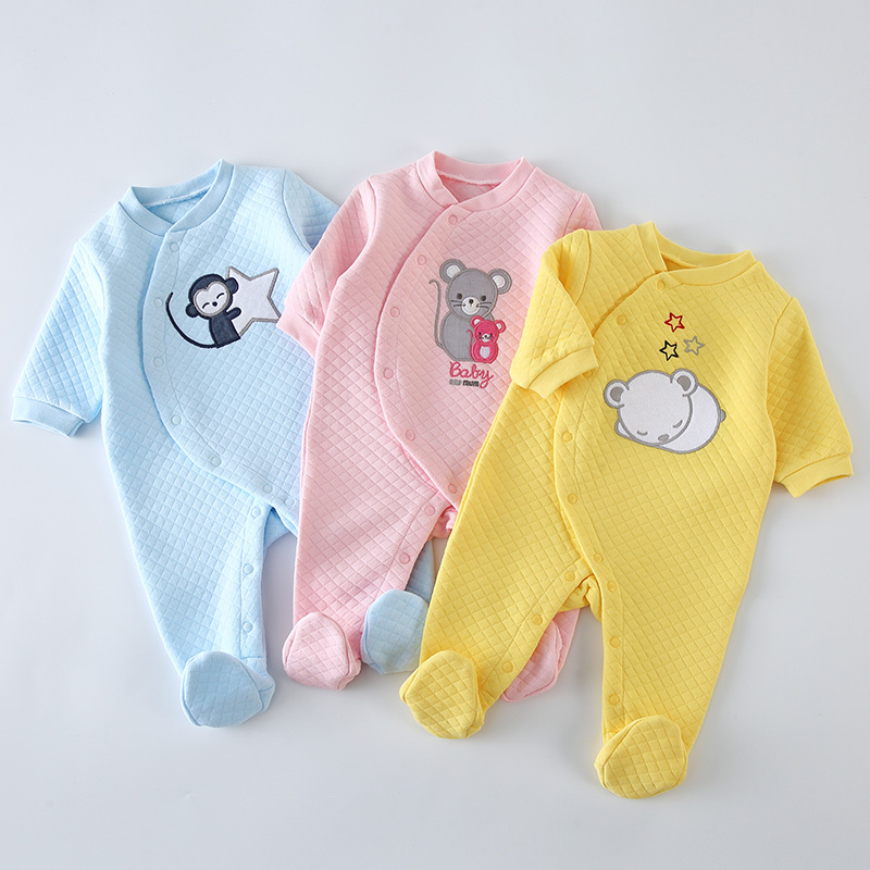 Baby Products Useful - Bebek Pamuklu Tulumlar Giysileri Yenidoğan Uzun
