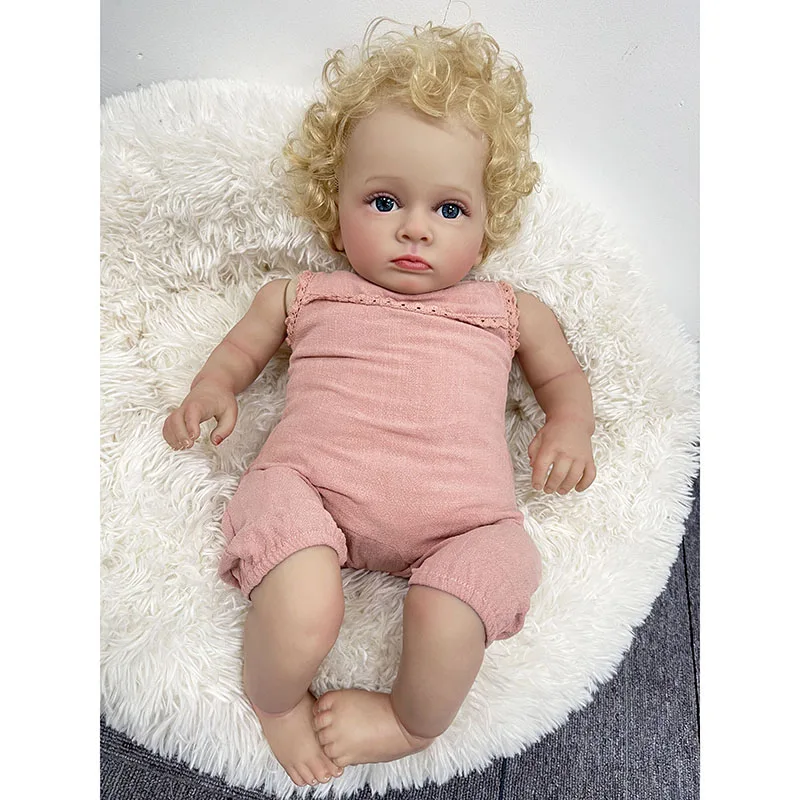 Baby Products For Curly Hair - 55 CM Yeniden Doğmuş Yürümeye Başlayan