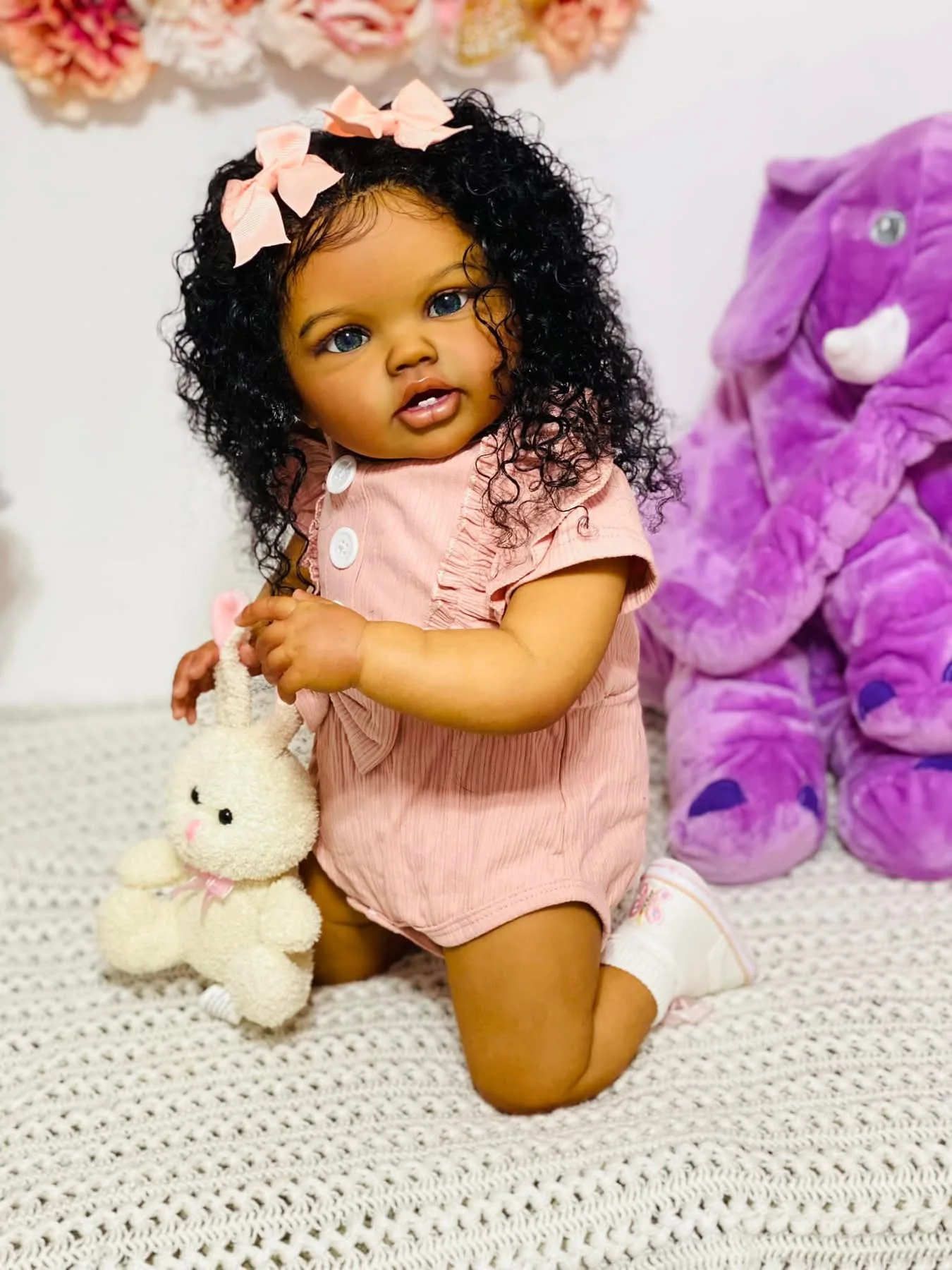 24 inç Yeniden Doğmuş Bebek Yü - Baby Products For Curly Hair incelemesi ve fiyatı