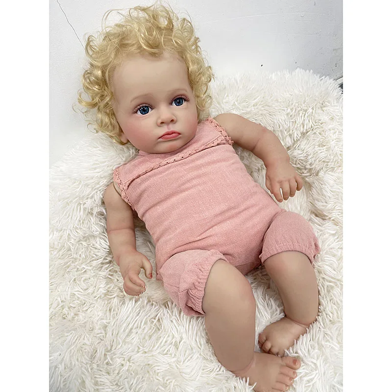 55 CM Yeniden Doğmuş Yürümeye  - Baby Products For Curly Hair incelemesi ve fiyatı