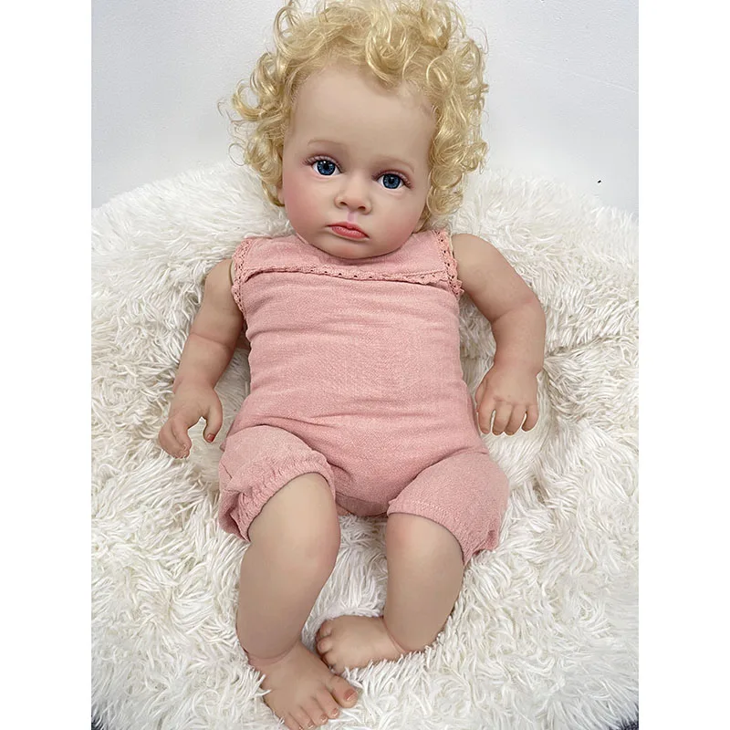 55 CM Yeniden Doğmuş Yürümeye  - Baby Products For Curly Hair incelemesi ve fiyatı